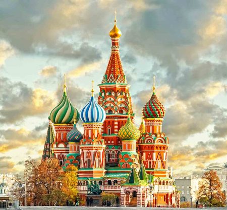 moscow russia kremlin city 450x417 - تور روسیه (مسکو - سنت پترزبورگ)